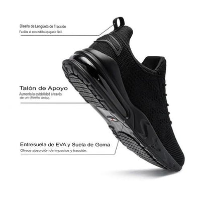 ZAPATOS DE TRABAJO UNISEX ANTIDESLIZANTES Y RESISTENTES AL ACEITE: ZAPATOS DE SEGURIDAD IMPERMEABLES PARA CHEFS CON MALLA TRANSPIRABLE PARA PERSONAL DE COCINA Y HOSPITALES.