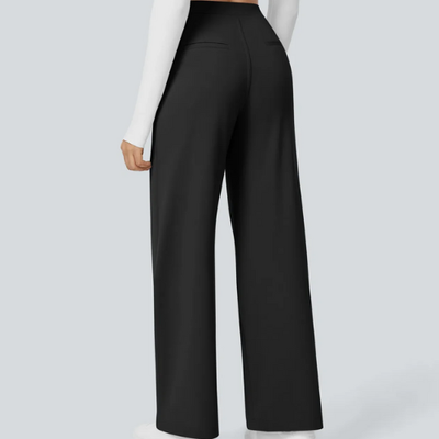 PANTALONES FLEXIBLES DE CINTURA ALTA