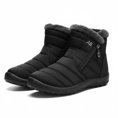BOTAS UNISEX DE NIEVE DE INVIERNO CON FORRO DE PIEL CÁLIDO, CÓMODO E IMPERMEABLE