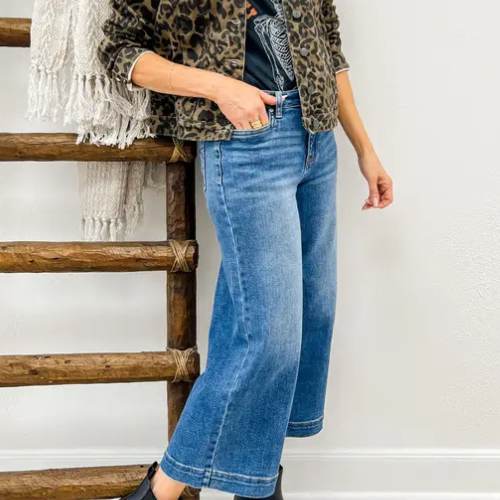 PANTALONES DE TALLE MEDIO PARA MUJER VERSÁTIL