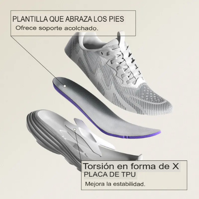 ZAPATILLAS DEPORTIVAS SIN CORDONES PARA MUJER, CON AMORTIGUACIÓN Y CÓMODAS, PARA ENTRENAMIENTO, GIMNASIO, DEPORTIVAS DE MODA.