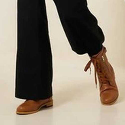 BOTAS CON SOPORTYE DE ARCO PARA MUJER CON PUNTA REDONDA Y CREMALLERA LATERAL