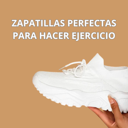 ZAPATILLAS DEPORTIVAS DE MUJER DE MALLA TRANSPIRABLES Y MODERNAS PARA EL DÍA A DÍA.
