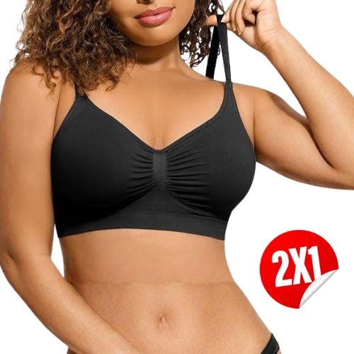 BRASIER ESCULTOR PARA USO DIARIO CON TELA TRANSPIRABLE (2X1)