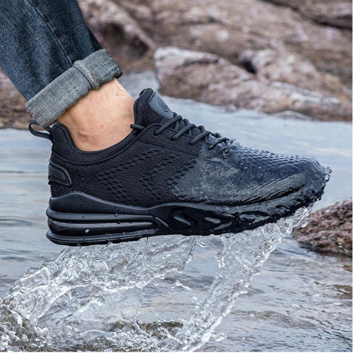 ZAPATOS RESPIRABLES Y RESISTENTES AL AGUA CON TECNOLOGIA  ANTI-DESLIZANTE