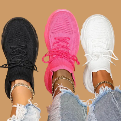 ZAPATILLAS DEPORTIVAS DE MUJER DE MALLA TRANSPIRABLES Y MODERNAS PARA EL DÍA A DÍA.