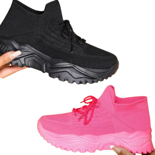 ZAPATILLAS DEPORTIVAS DE MUJER DE MALLA TRANSPIRABLES Y MODERNAS PARA EL DÍA A DÍA.