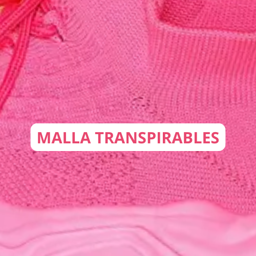 ZAPATILLAS DEPORTIVAS DE MUJER DE MALLA TRANSPIRABLES Y MODERNAS PARA EL DÍA A DÍA.