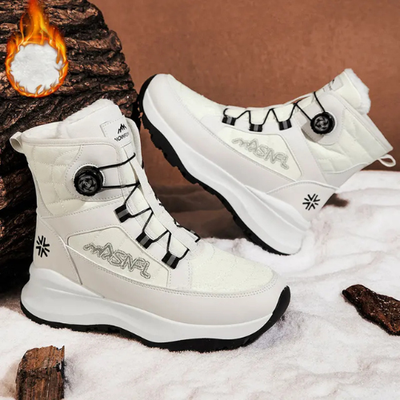 BOTAS UNISEX DE NIEVE DE TOBILLO IMPERMEABLES Y ANTIDESLIZANTES PARA DEPORTES AL AIRE LIBRE