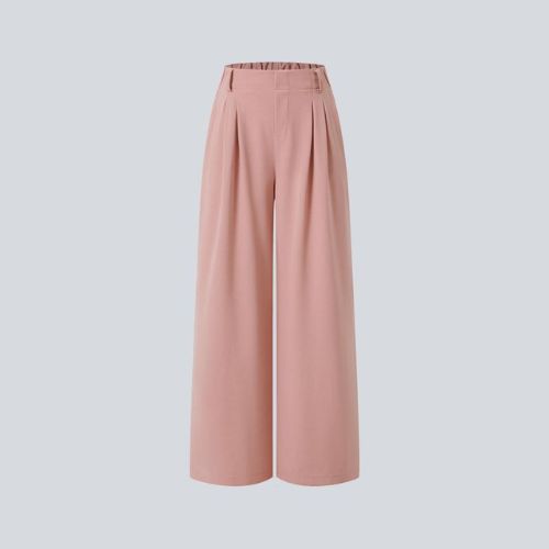PANTALÓN HOLGADO DE CINTURA AJUSTABLE PARA MUJER