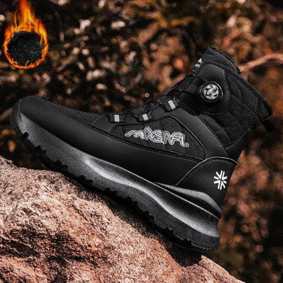 BOTAS UNISEX DE NIEVE DE TOBILLO IMPERMEABLES Y ANTIDESLIZANTES PARA DEPORTES AL AIRE LIBRE