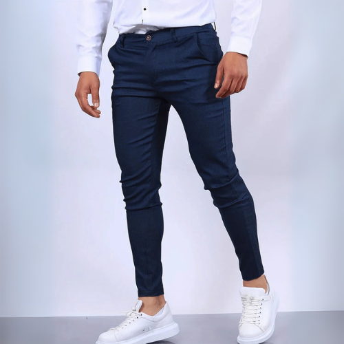 PANTALONES ELÁSTICOS PARA HOMBRE