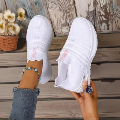 ZAPATILLAS TRANSPPIRABLES DE PUNTA REDONDA PARA MUJER