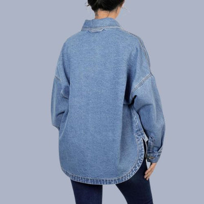 CHAQUETA VAQUERA LISA CON BOTONES