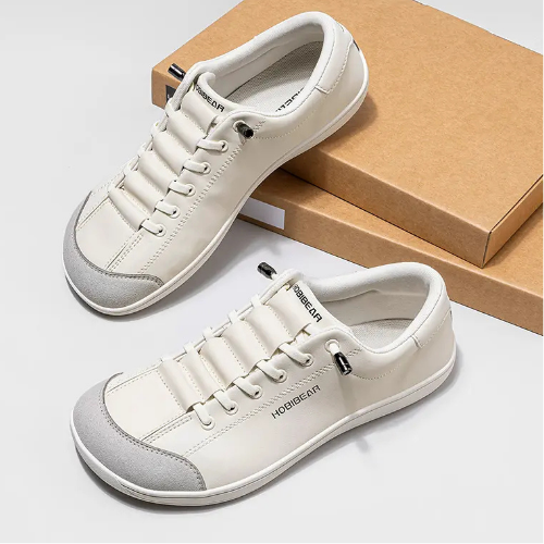 ZAPATOS PRIMAVERA-OTOÑO CON PUNTERA ANCHA, DE CUERO SINTÉTICO, DEPORTIVOS, SIN CORDONES, PARA EL DÍA A DÍA.
