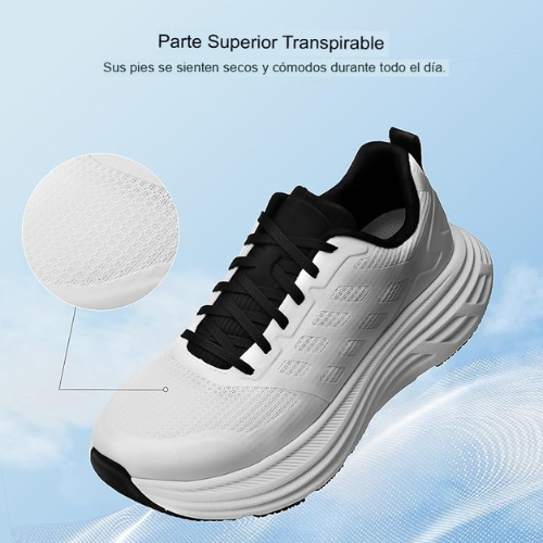 ZAPATILLAS DE MUJER PARA CAMINAR,CORRES CÓMODAS, ANTIDESLIZANTE PARA HACER DEPORTES