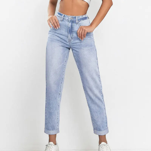 PANTALONES VERSÁTILES, AJUSTADOS DE TALLE MEDIO, ROPA URBANA PARA MUJER.
