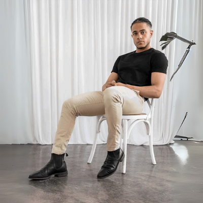 PANTALONES ELÁSTICOS PARA HOMBRE