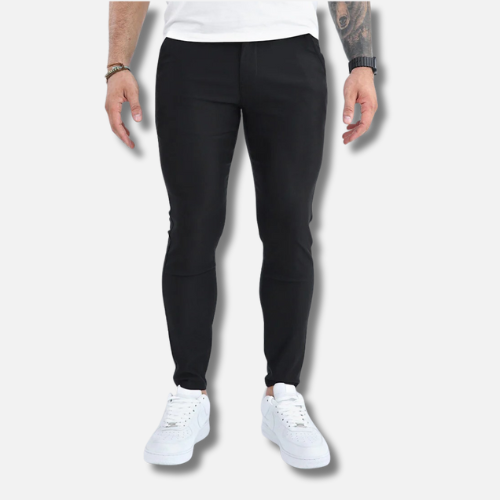 PANTALONES ELÁSTICOS PARA HOMBRE