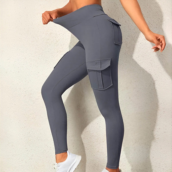 LEGGINGS CARGO CON BOLSILLO PARA MUJER