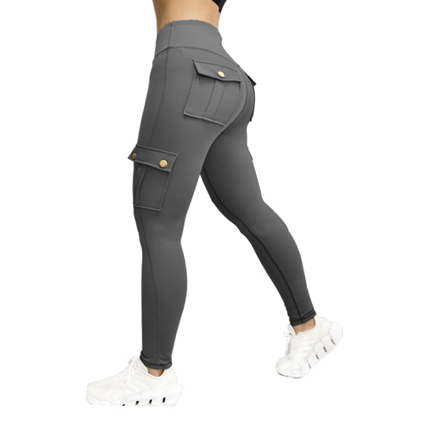 LEGGINGS CARGO CON BOLSILLO PARA MUJER