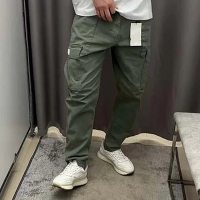 PANTALONES CARGO CASUALES LISOS UNISEX