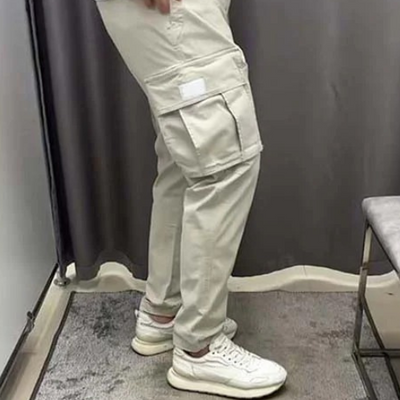 PANTALONES CARGO CASUALES LISOS UNISEX