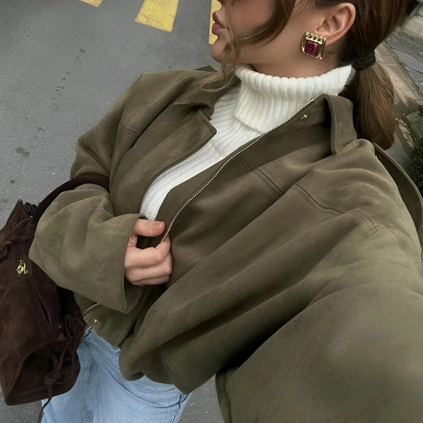 CHAQUETA BOMBER DE ANTE