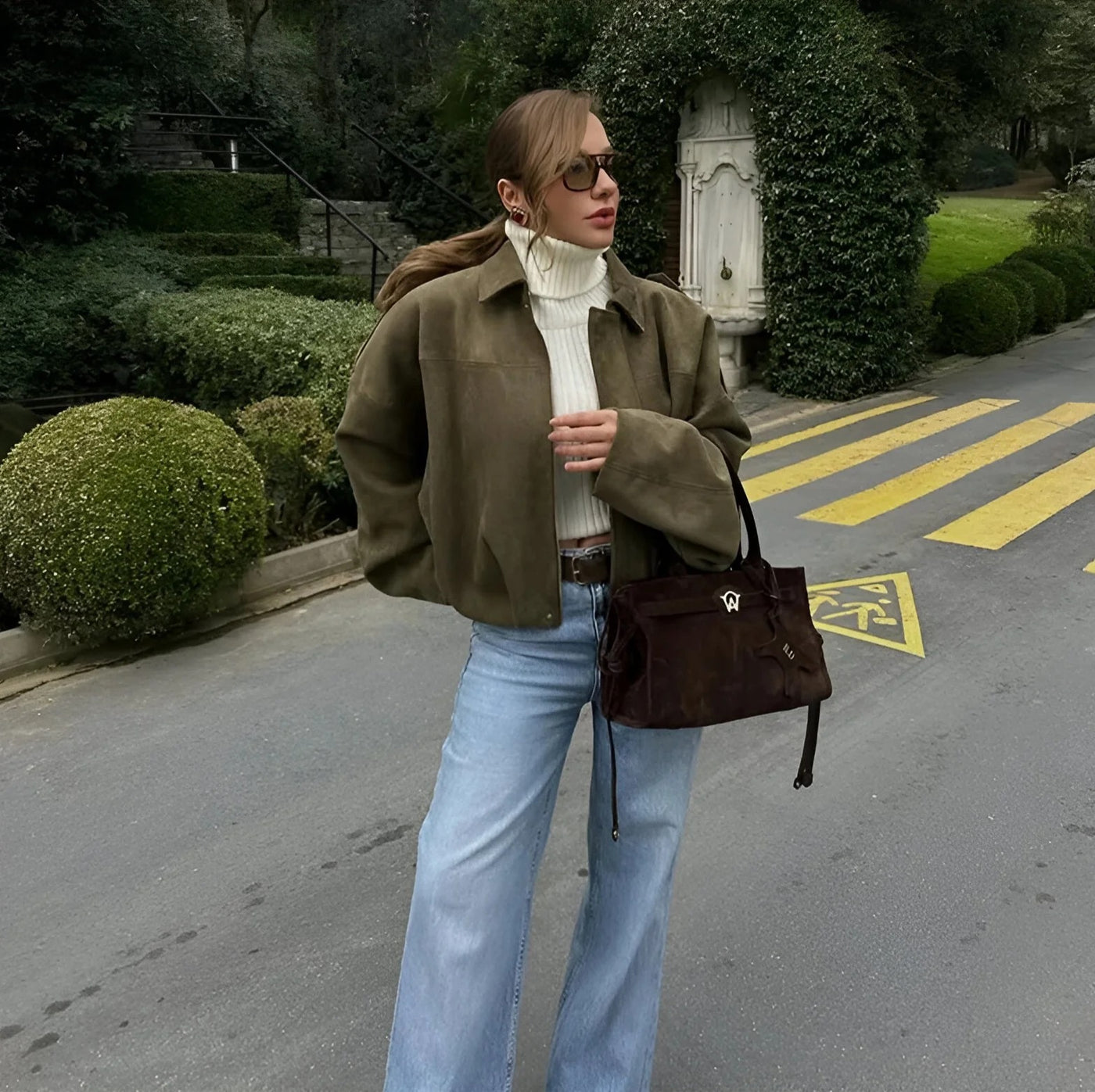 CHAQUETA BOMBER DE ANTE