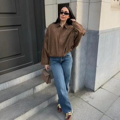 CHAQUETA BOMBER DE ANTE
