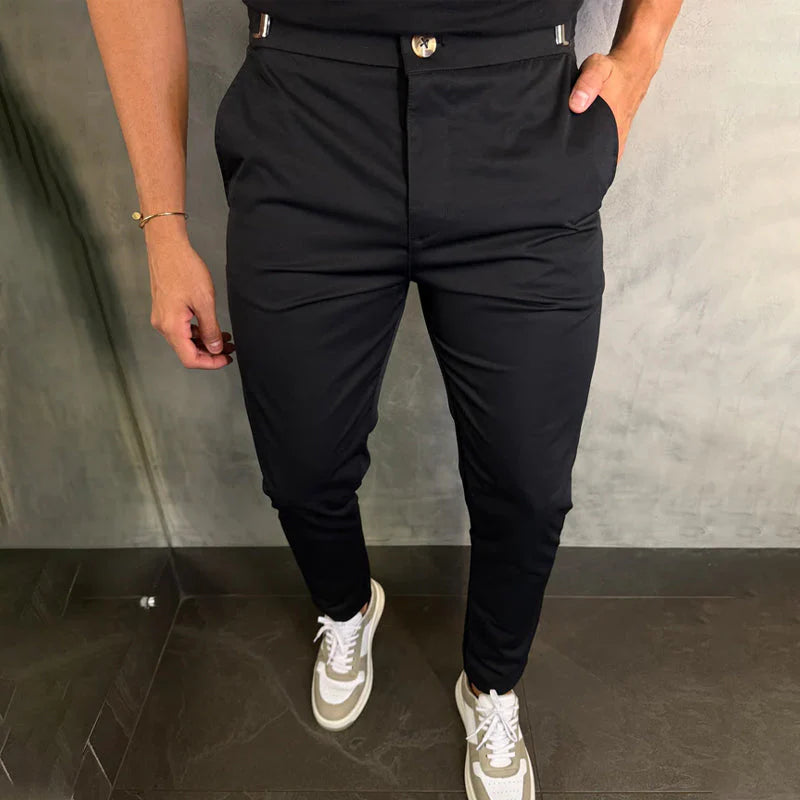 PANTALONES ELÁSTICOS PARA HOMBRE